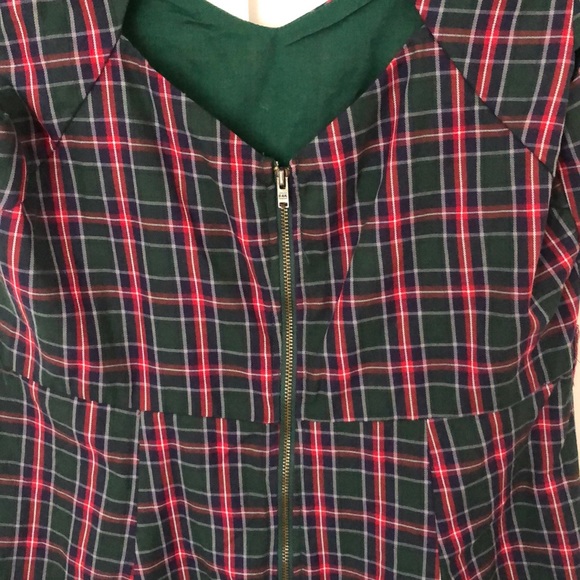 Sunny Girl Plaid Holiday Dress - Picture 4 of 5